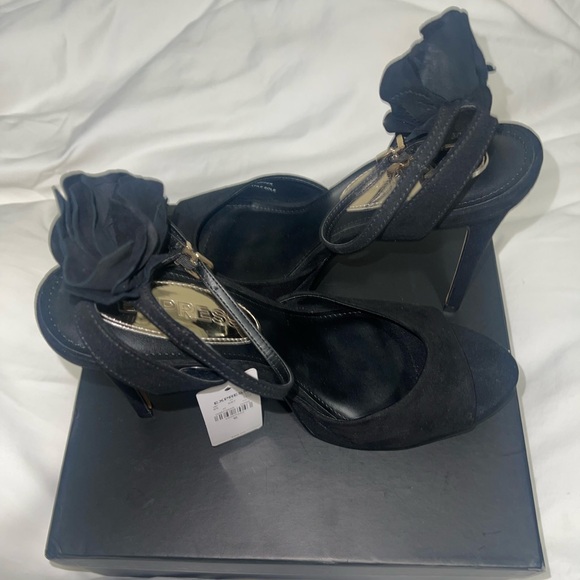 Brain Atwood x Express Rose Heeled Platform Sandals - Picture 2 of 4